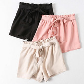 Γυναικεία casual σορτς paper bag