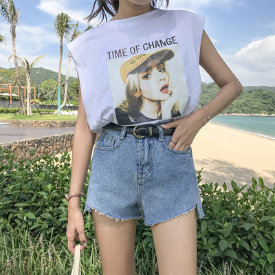 Ležerne ženske traper hlače sa poderanim motivima