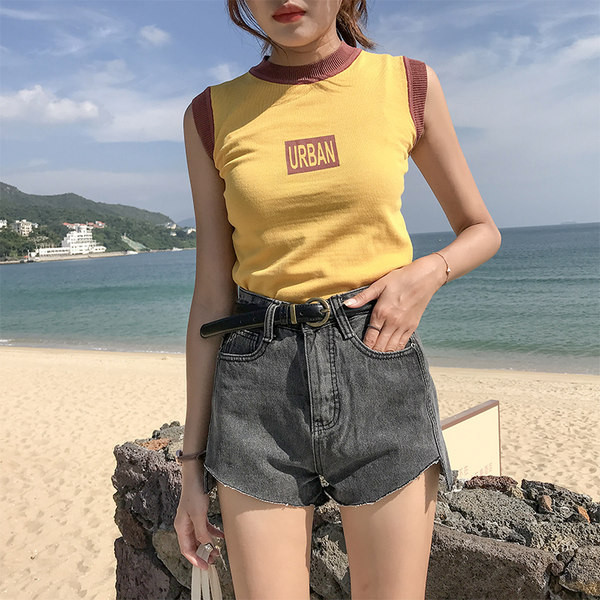 Ležerne ženske traper hlače sa poderanim motivima