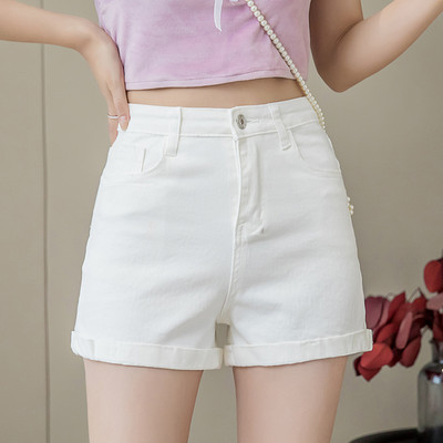 Νέο μοντέλο σορτς τζιν με υψηλή μέση σε λευκό και μαύρο χρώμα