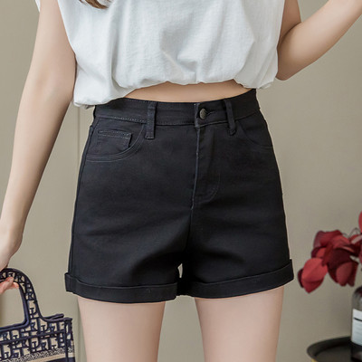 Νέο μοντέλο σορτς τζιν με υψηλή μέση σε λευκό και μαύρο χρώμα