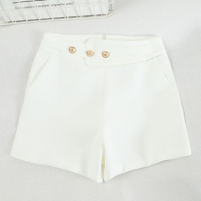 Kratke hlače visokog struka i gumba