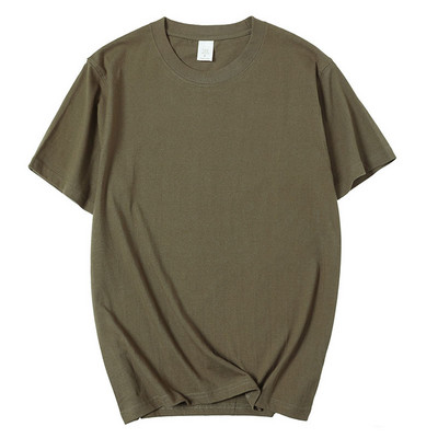 Дамска изчистена тениска с къси ръкави и овално декотле