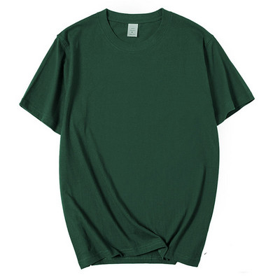 Дамска изчистена тениска с къси ръкави и овално декотле