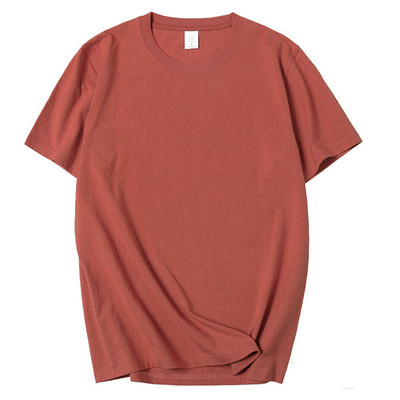 Дамска изчистена тениска с къси ръкави и овално декотле