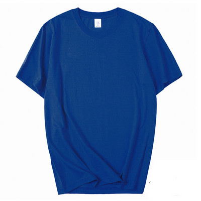 Дамска изчистена тениска с къси ръкави и овално декотле