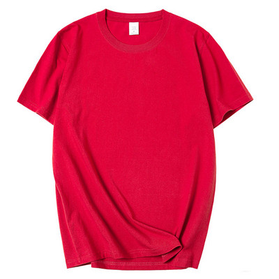 Дамска изчистена тениска с къси ръкави и овално декотле