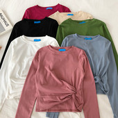 Дамска  блуза с дълъг ръкав изчистен модел