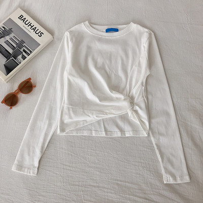 Дамска  блуза с дълъг ръкав изчистен модел