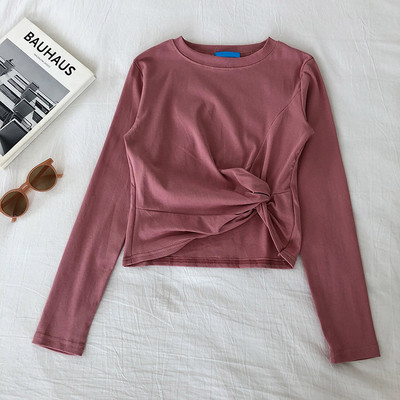 Дамска  блуза с дълъг ръкав изчистен модел