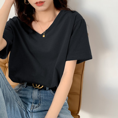 Laisvalaikio moteriški marškinėliai trumpomis rankovėmis – dviejų modelių