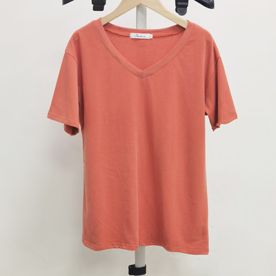 Ежедневна дамска тениска с къс ръкав - два модела