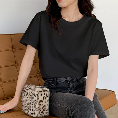 Laisvalaikio moteriški marškinėliai trumpomis rankovėmis – dviejų modelių