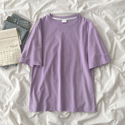 Bluză casual de damă cu mâneci scurte în diferite culori