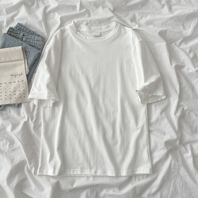 Bluză casual de damă cu mâneci scurte în diferite culori