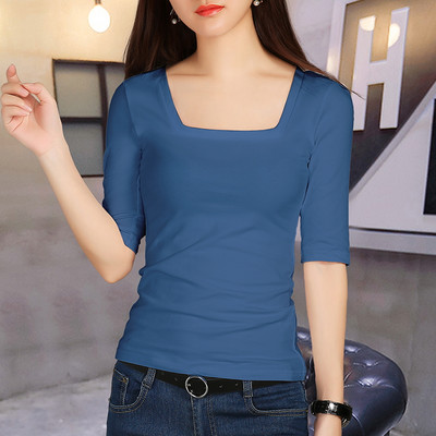 Ежедневна дамска блуза в няколко цвята - изчистен модел