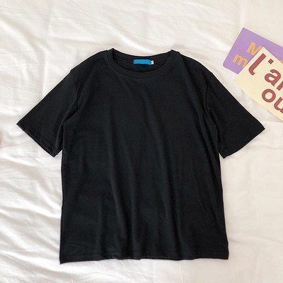 Bluza dama cu maneca scurta decolteu oval - model simplu