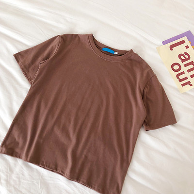 Bluza dama cu maneca scurta decolteu oval - model simplu