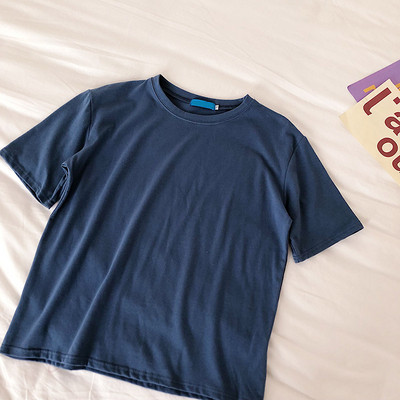 Bluza dama cu maneca scurta decolteu oval - model simplu