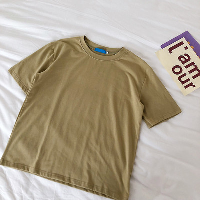 Bluza dama cu maneca scurta decolteu oval - model simplu