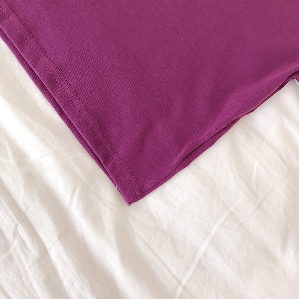 Bluză scurtă uni de damă în diferite culori