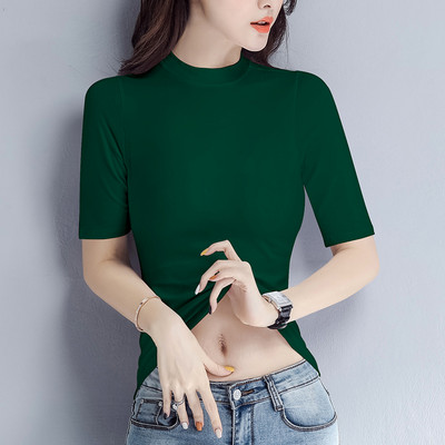 Нов модел дамска ежедневна блуза с къс ръкав или 3/4 ръкав