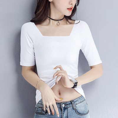 Нов модел дамска ежедневна блуза с къс ръкав или 3/4 ръкав