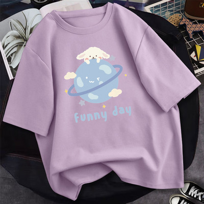 Дамска тениска с къс ръкав - няколко модела