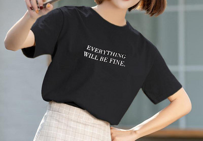 Tricou casual cu decolteu oval