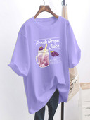 Naiste lai aplikatsiooniga t-särk - mitu mudelit