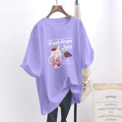 Naiste lai aplikatsiooniga t-särk - mitu mudelit