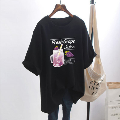 Naiste lai aplikatsiooniga t-särk - mitu mudelit