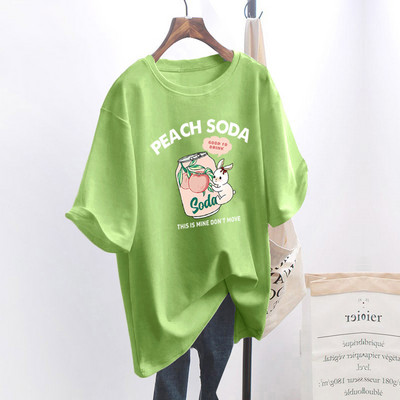 Naiste lai aplikatsiooniga t-särk - mitu mudelit