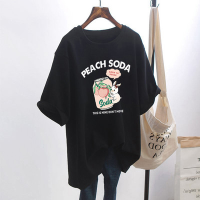 Naiste lai aplikatsiooniga t-särk - mitu mudelit