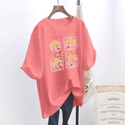 Naiste lai aplikatsiooniga t-särk - mitu mudelit