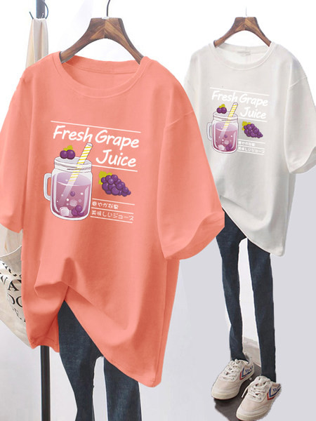 Naiste lai aplikatsiooniga t-särk - mitu mudelit