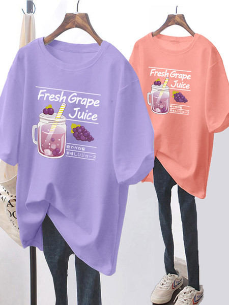 Naiste lai aplikatsiooniga t-särk - mitu mudelit