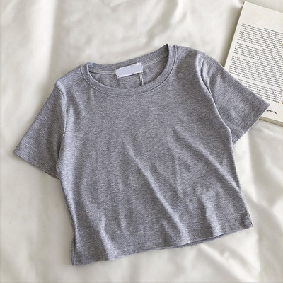 Дамска изчистена тениска в няколко цвята