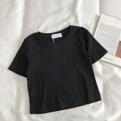 Дамска изчистена тениска в няколко цвята