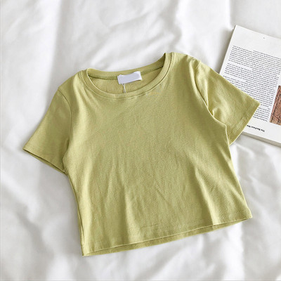 Дамска изчистена тениска в няколко цвята