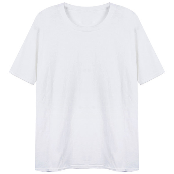 Дамска блуза изчистен модел в бял цвят 