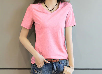 Дамска тениска с обло деколте-няколко модела