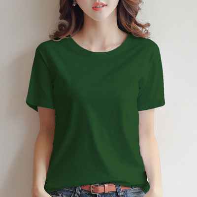 Дамска тениска с обло деколте-няколко модела