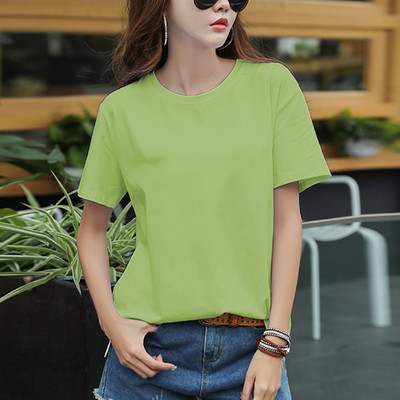 Дамска тениска с обло деколте-няколко модела