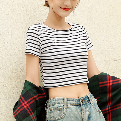 Дамска тениска с обло деколте-няколко модела