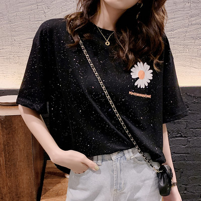 Дамска тениска с обло деколте-няколко модела