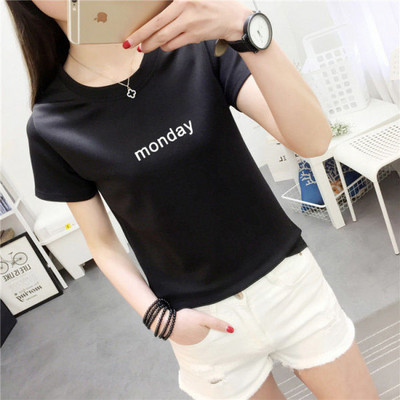 Дамска тениска с обло деколте-няколко модела