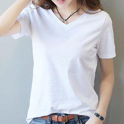 Дамска тениска с обло деколте-няколко модела