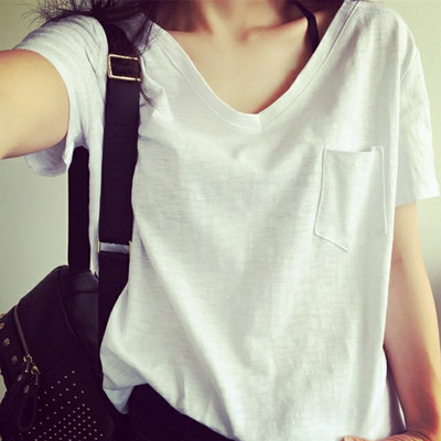 Дамска тениска с обло деколте-няколко модела