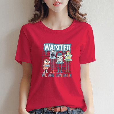 Дамска тениска с обло деколте-няколко модела